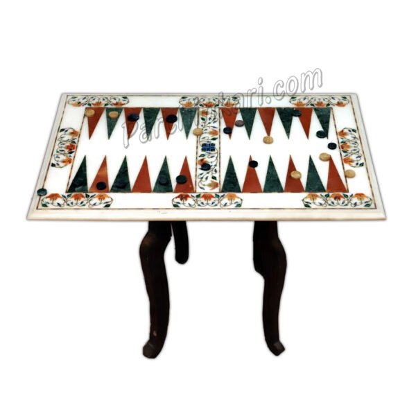Backgammon in Marble
