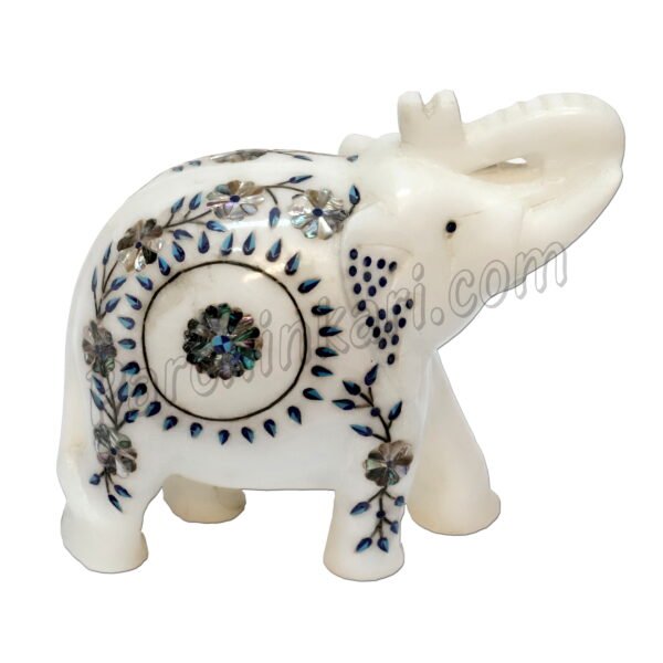 White Marble Elephant for X'Mas Gifts