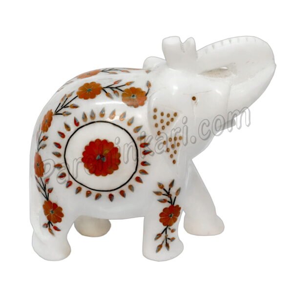 Elephant for Gift with Red Carnelian