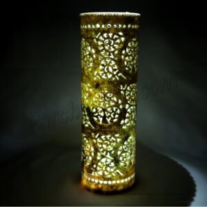 Marble Flower Vase with Jali Work