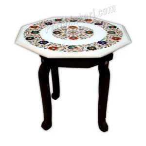 White Marble Table Top for Home Decoration