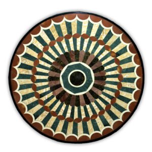 Marble Medallion | Round Table Top | Rangoli Design Table Top