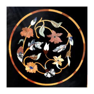 Dinning Table Top in Pietredura Art | Italian Bird Design Art | Table for Dinner