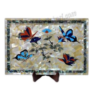 MOP Tray with Butterfly Design