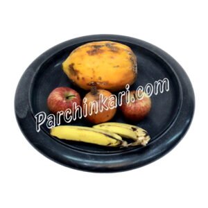 Black Marble Fruit Bowl for Home Decoration