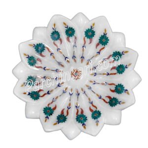 Indian Marble Lotus Flower for Gift and Home Decor